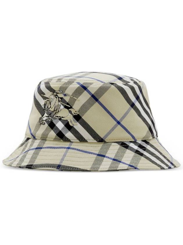 Check Bucket Hat Green - BURBERRY - BALAAN 3