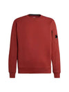 Diagonal Raised Fleece Sweatshirt Red - CP COMPANY - BALAAN 2