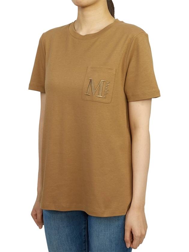 Madera short sleeve t shirt 29976011650 003 - MAX MARA - BALAAN 3