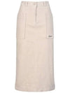 Corduroy pocket long skirt MW3WS686 - P_LABEL - BALAAN 10