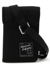 Clutch Pouch Cross Bag Black - MAISON KITSUNE - BALAAN 2