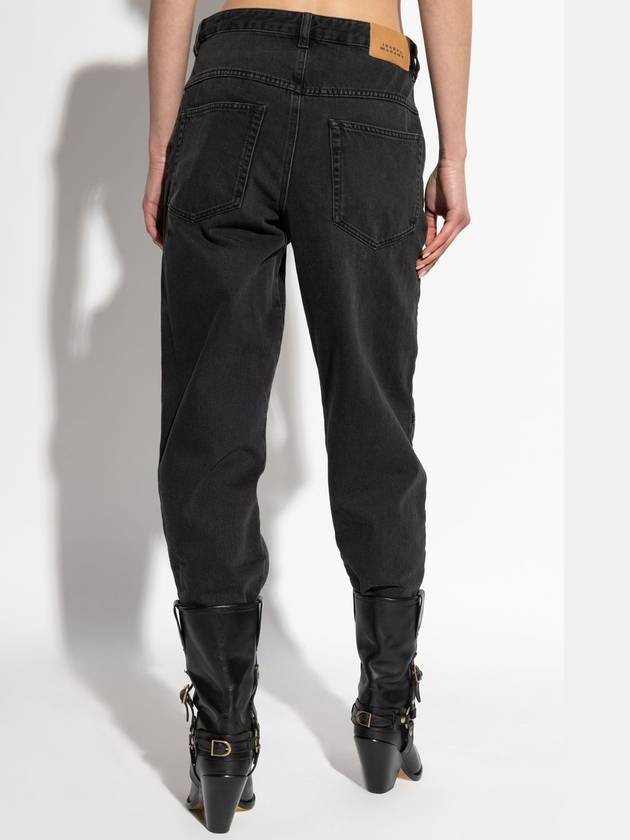 Marant Etoile Jeans Janet, Women's, Black - ISABEL MARANT ETOILE - BALAAN 4