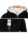 Classic Bunny Fur Zip-up Hoodie Black - MOOSE KNUCKLES - BALAAN 6