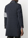 Men's 4 Bar Poly Twill Chesterfield Single Coat Navy - THOM BROWNE - BALAAN 4