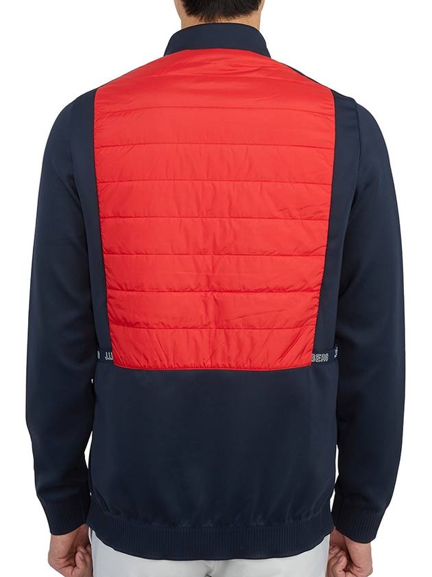 Men's Kenny Hybrid Padded Jacket Red - J.LINDEBERG - BALAAN 6