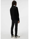 Men s Lucas Golf Knit Cardigan Black GMKW09634 9999 - J.LINDEBERG - BALAAN 4