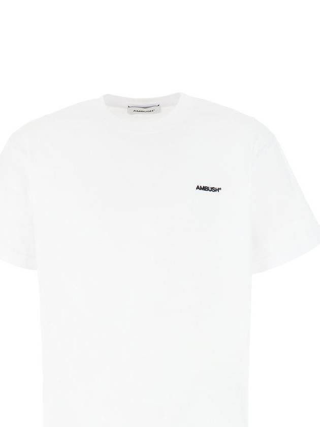 Short Sleeve T-Shirt BMAA002S24JER00101100110 White - AMBUSH - BALAAN 2