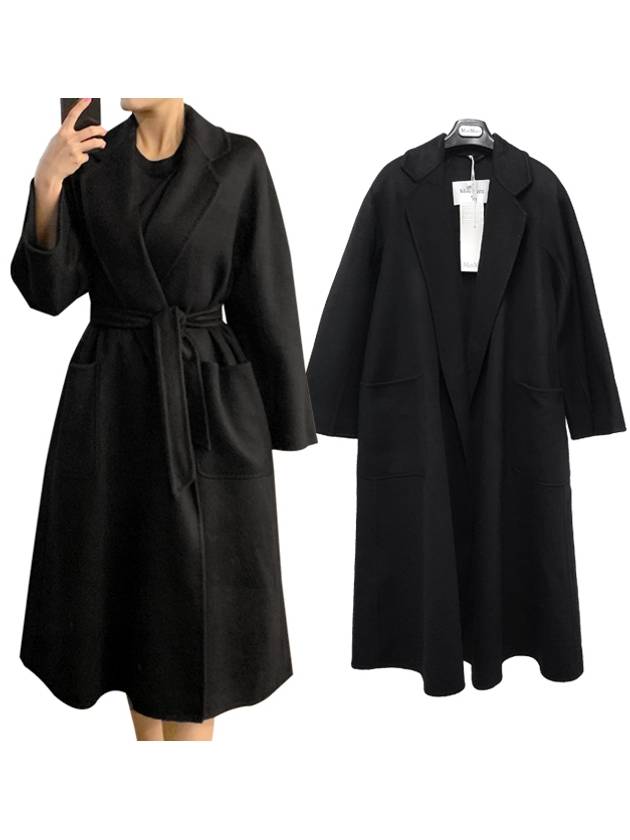 Ludmilla Icon Single Coat Black - MAX MARA - BALAAN 2