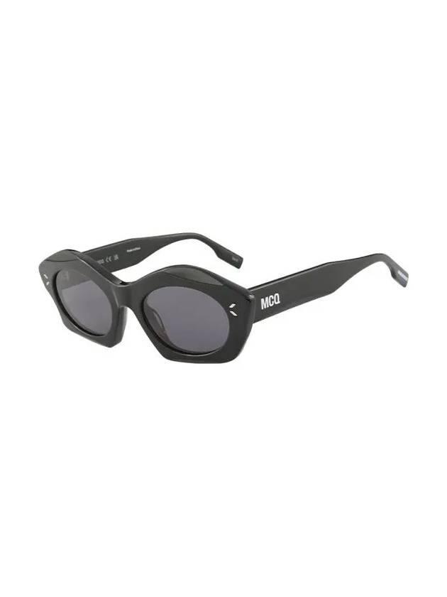 Eyewear Geometric Acetate Sunglasses Black - ALEXANDER MCQUEEN - BALAAN 4