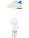 Medalist Blue Tab Low Top Sneakers White - AUTRY - BALAAN 6