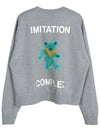 Maison MAISON Bear Printed Sweatshirt Gray - MIHARA YASUHIRO - BALAAN 3