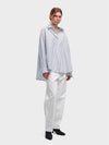 SIDE BUTTON STRIPE SHIRTS_2colors - MAGJAY - BALAAN 2