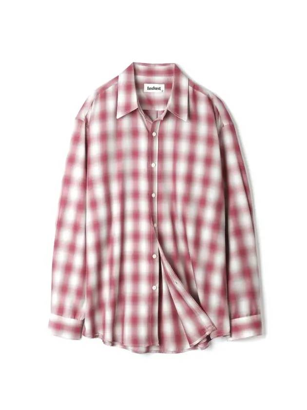 Four Seasons Ombre Check ShirtRed - INDUST - BALAAN 1