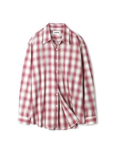 Four Seasons Ombre Check Shirt Red - INDUST - BALAAN 1