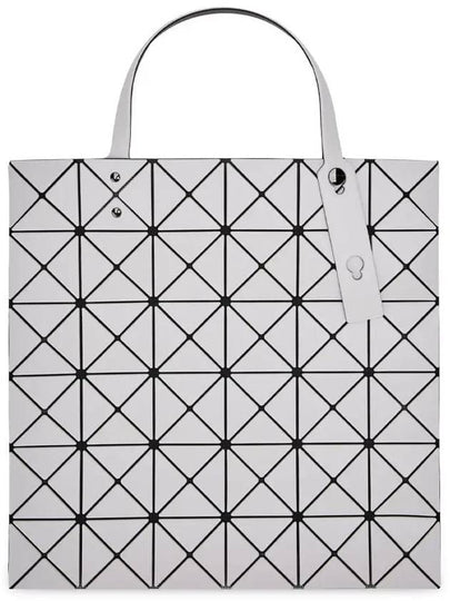 Lucent Matte Geometric Panel Tote Bag White - ISSEY MIYAKE - BALAAN 2