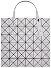 Lucent Matte Geometric Panel Tote Bag White - ISSEY MIYAKE - BALAAN 4