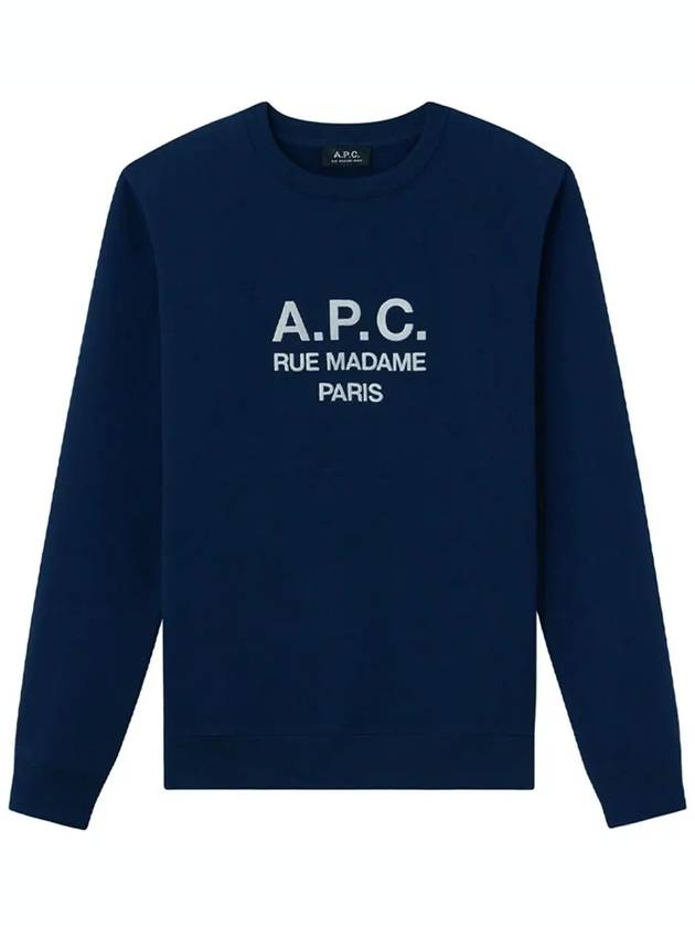 Men's Rufus Sweatshirt Navy - A.P.C. - BALAAN 3