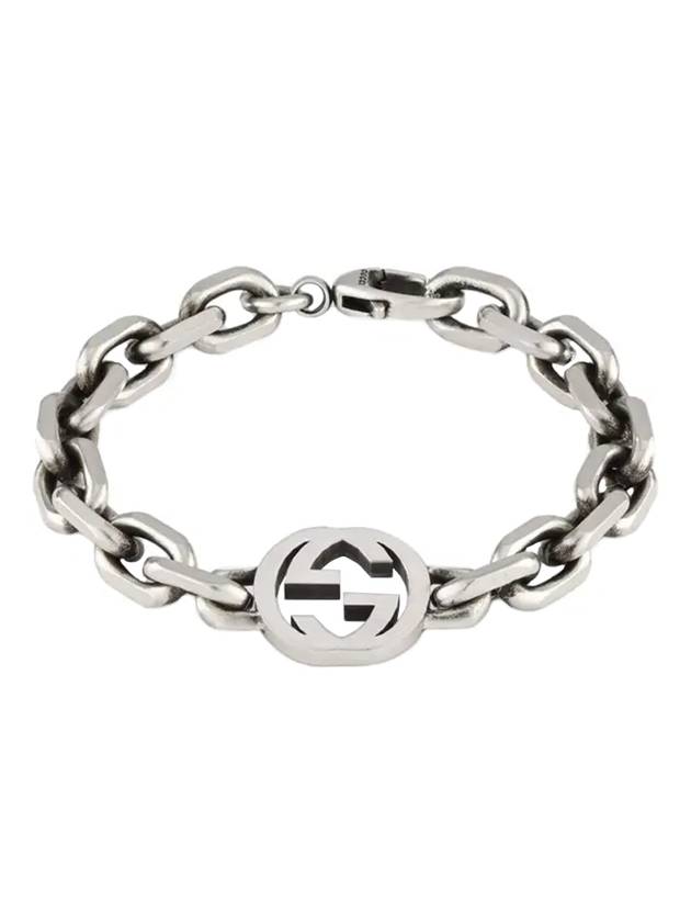 Interlocking G Bracelet Silver - GUCCI - BALAAN 1