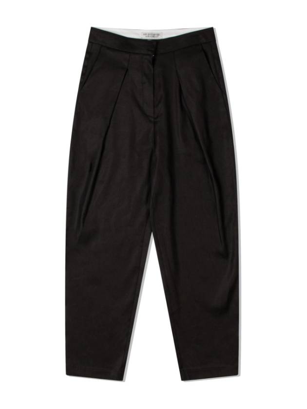 Linen Slacks Black - NDA - BALAAN 2