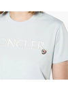 Embossed Logo Women s Cotton Short Sleeve T Shirt 8C00006 829HP - MONCLER - BALAAN 5