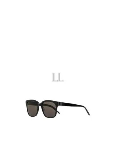 Eyewear Logo Plaque Acetate Sunglasses Black - SAINT LAURENT - BALAAN 2