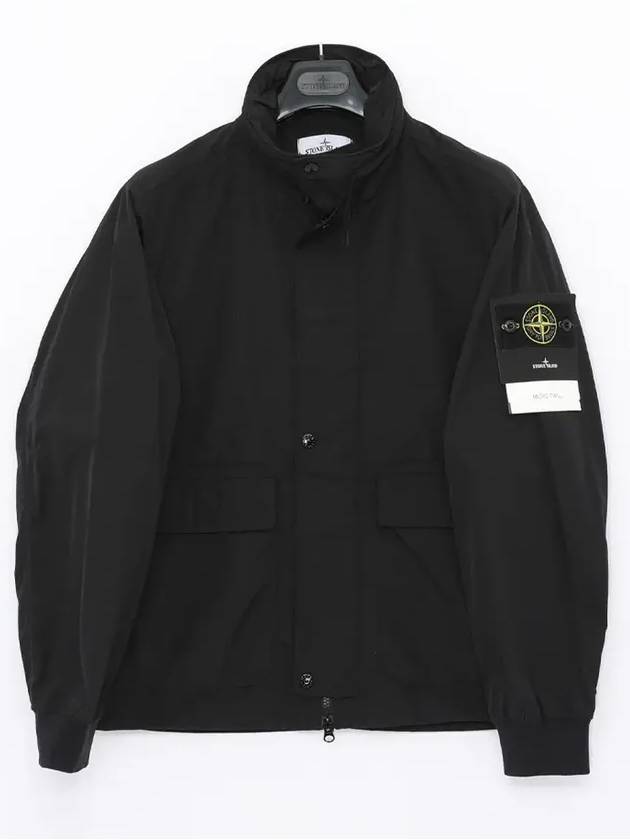 Compass Badge Jacket Black - STONE ISLAND - BALAAN 3