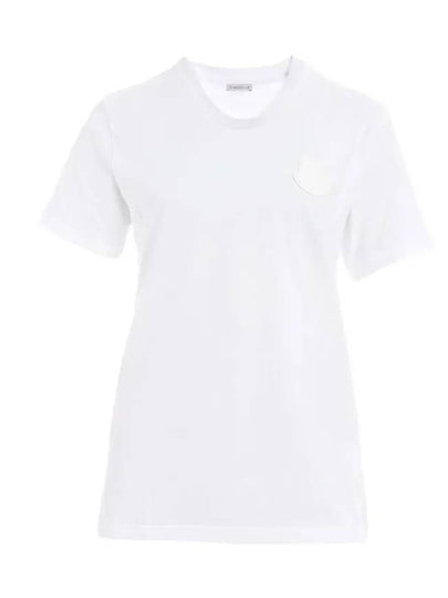 Big logo short sleeve tshirt white 8C759 00 V8161 033 - MONCLER - BALAAN 2