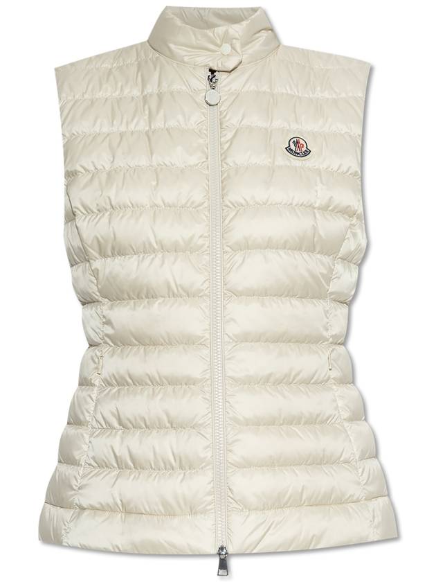 Moncler Down Vest Igens, Women's, Cream - MONCLER - BALAAN 1