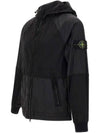 Nylon Metal Watro-TC Hooded Jacket Black - STONE ISLAND - BALAAN 4