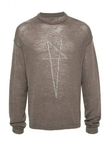 Rick Owens Lido wool crewneck knit - RICK OWENS - BALAAN 1