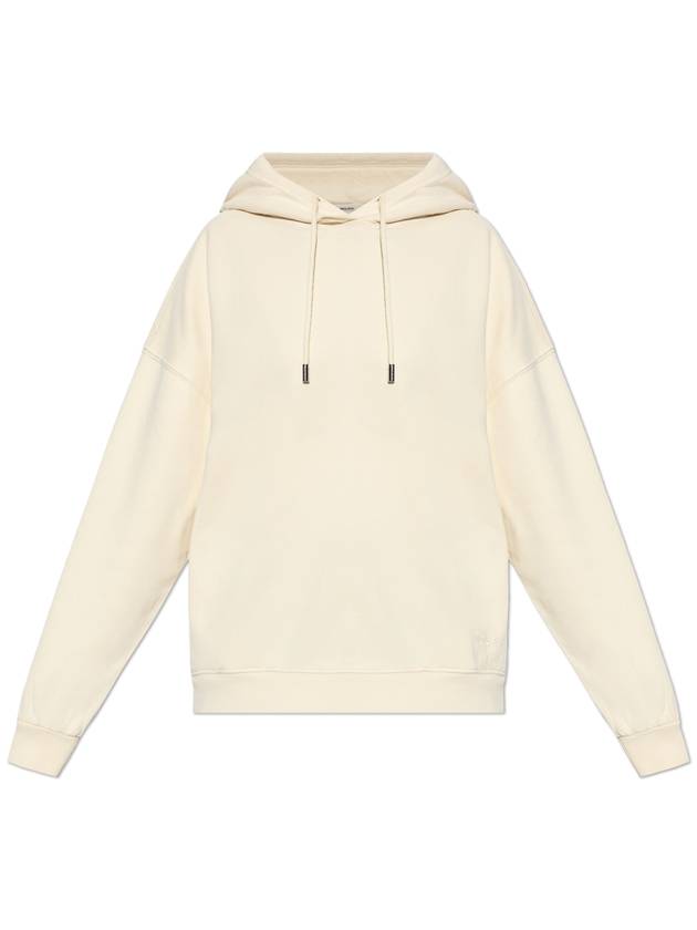 Woolrich Sweatshirt With Logo, Women's, Cream - WOOLRICH - BALAAN 1