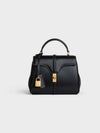 16 Calfskin Mini Shoulder Bag Black - CELINE - BALAAN 2