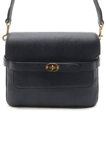 Belted Bayswater Leather Cross Bag Black - MULBERRY - BALAAN 2