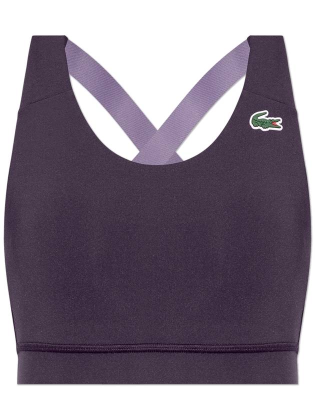 Lacoste Sports Bra, Women's, Purple - LACOSTE - BALAAN 1