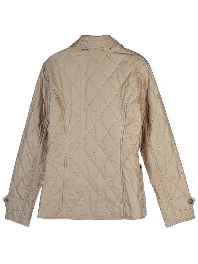 quilted padded jacket beige - BURBERRY - BALAAN.