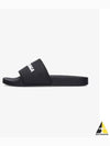 Men's Logo Full Slippers Black - BALENCIAGA - BALAAN 2