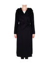 black silk toe wool coat 3BDANTO 013 - MAX MARA - BALAAN 1