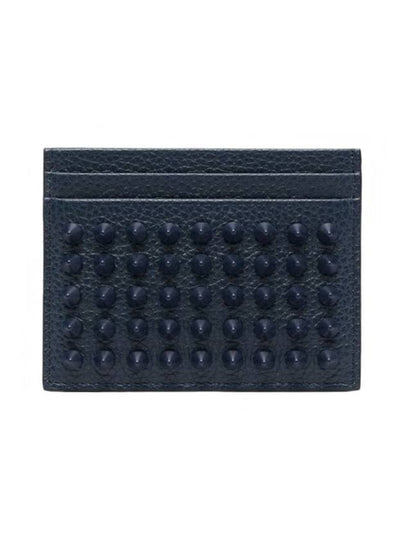 Chios Spike Card Wallet Navy - CHRISTIAN LOUBOUTIN - BALAAN 2