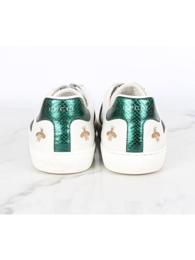 star embroidered ace sneakers - GUCCI - BALAAN 3