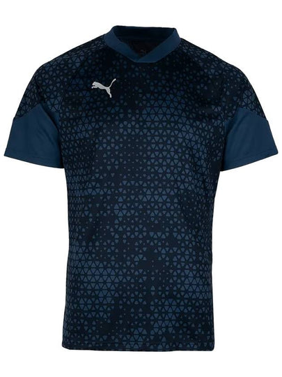 Team Cup Training Jersey Short Sleeve T-Shirt Blue - PUMA - BALAAN 2