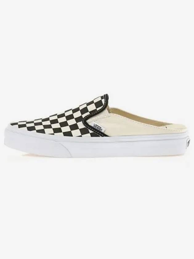 Shoes Bloafer Loafer Sneakers Classic Slip on Mule Checkerboard Black White - VANS - BALAAN 1