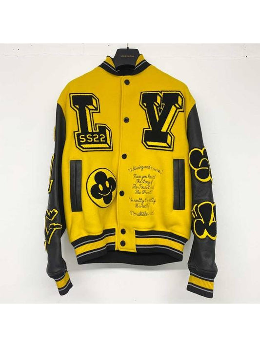 Varsity Jacket Yellow - LOUIS VUITTON - BALAAN 1