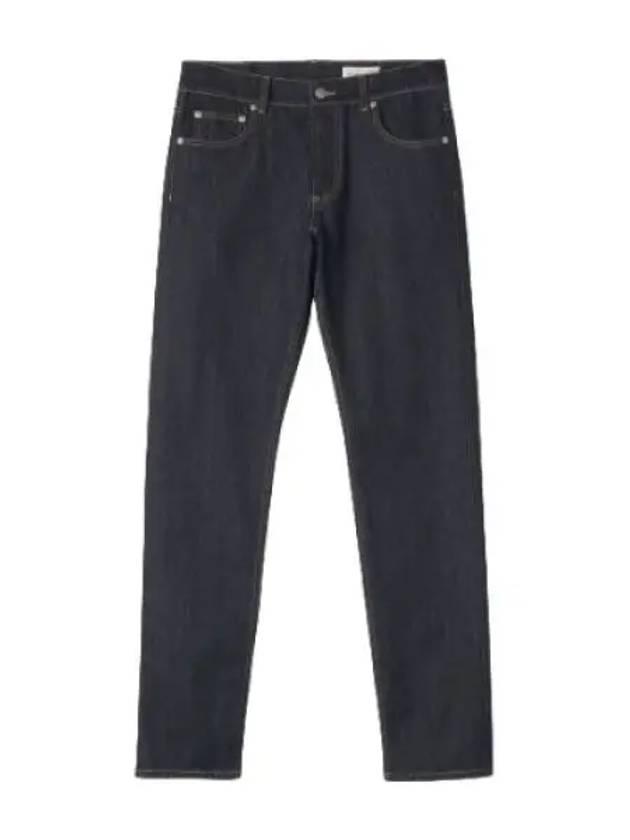 Pocket Slim Fit Denim Pants Indigo Jeans - ALEXANDER MCQUEEN - BALAAN 1