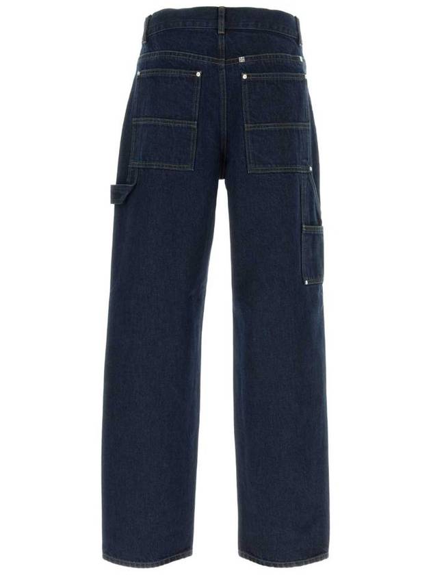 Carpenter Denim Jeans Indigo Blue - GIVENCHY - BALAAN 3