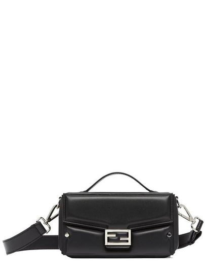 Trunk Soft Padded Leather Tote Bag Black - FENDI - BALAAN 2