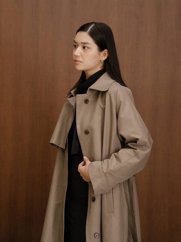 multi flap trench coat - YOUNESS - BALAAN 5