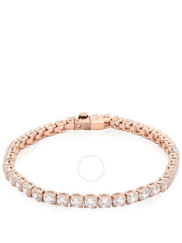 Matrix Tennis Bracelet Rose Gold - SWAROVSKI - BALAAN 2