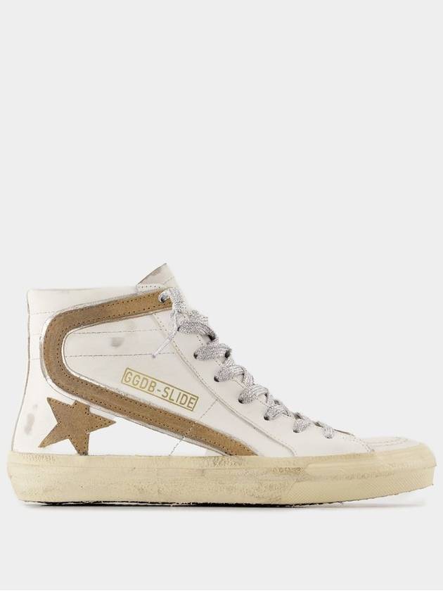 Slide Sneakers - Golden Goose Deluxe Brand - Leather - White - GOLDEN GOOSE - BALAAN 1