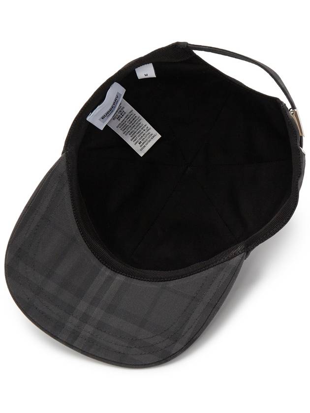 Vintage Check Ball Cap Grey - BURBERRY - BALAAN 6