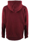 Miley Gradient Logo Hoodie Burgundy - ISABEL MARANT - BALAAN 4